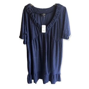 NWT Super Cute Navy Summer Dress